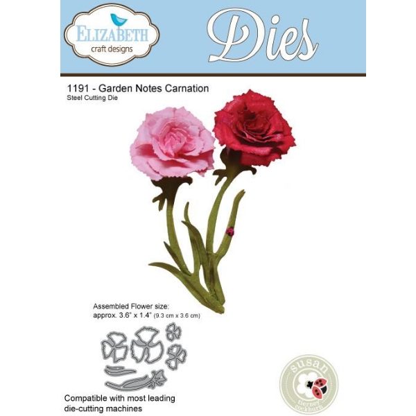 Cortante Garden Notes Carnation 93x36mm