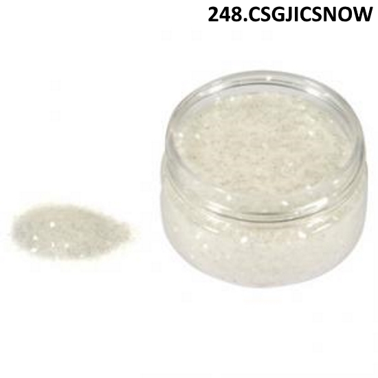 Cosmic Shimmer Glitter Jewels Iced Snow 25ml