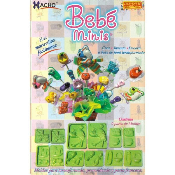 Molde Bebé Minis (6 pares)