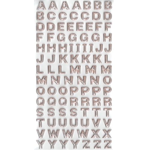 Sticker Letras M. Bronze