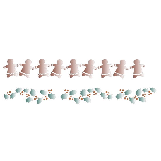 Stencil Opa 10x30 Barra Dupla