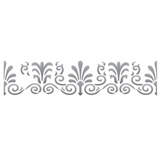 Stencil Opa 6x30 Arabesco Grego