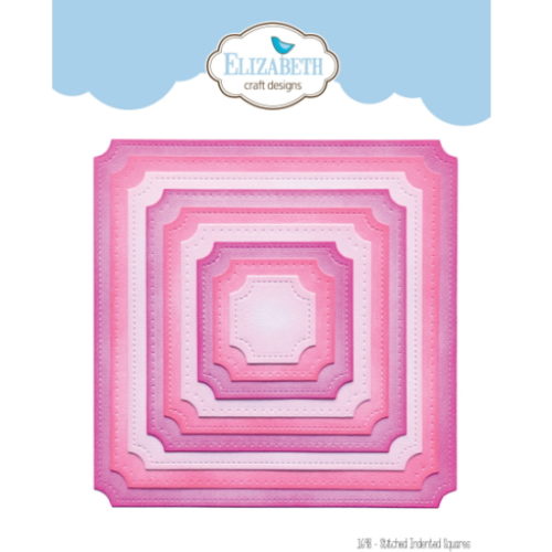 Cortante Stitched Indented Square  133x133mm