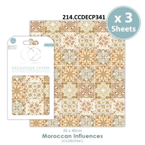 Papel Decoupage Moroccan Influences