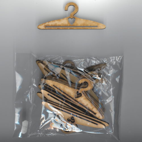 Cabide Coração MDF 12cm