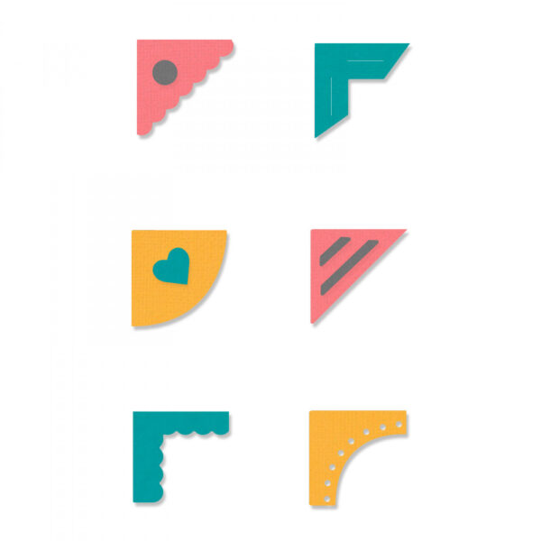 Sizzix Thinlits Die Set 7PK - Creative Corners