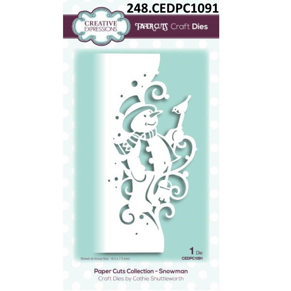 Cortante Snowman 165x75mm
