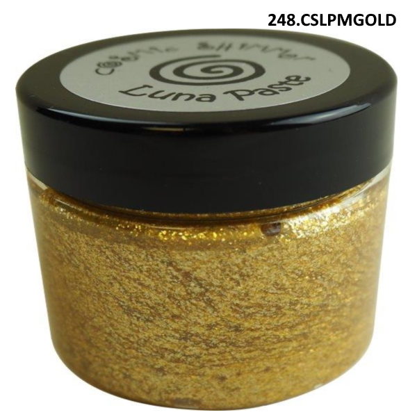 Cosmic Shimmer Luna Paste Moonlight Gold 50ml