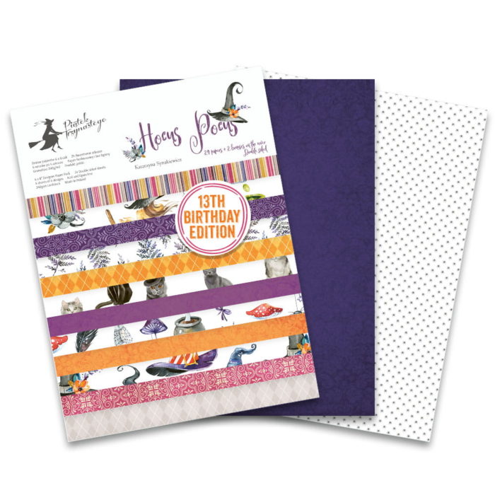 Bloco "Hocus Pocus" 152x203mm (24 fls. dupla face)