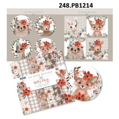 Bloco Happy Days 203x203mm 36fls.