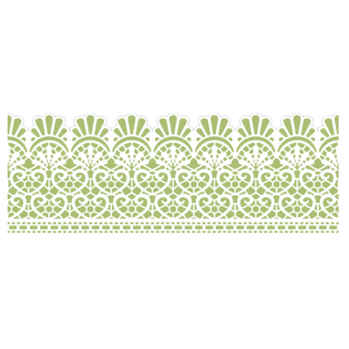 Stencil Opa 10x30 Renda II