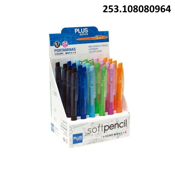 Expositor Lapiseiras 0.7 Plus Soft 24un.