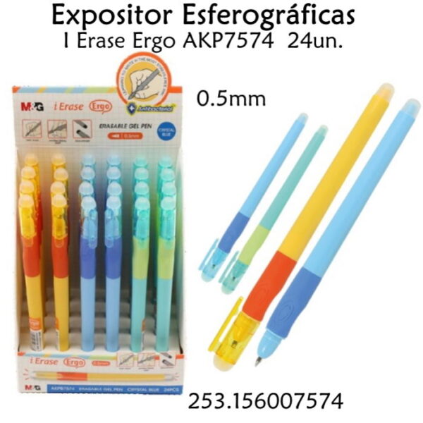 Expositor Esferográficas I Erase Ergo  24un.