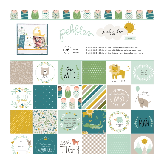 Bloco Pad Boy 30x30  36 Folhas