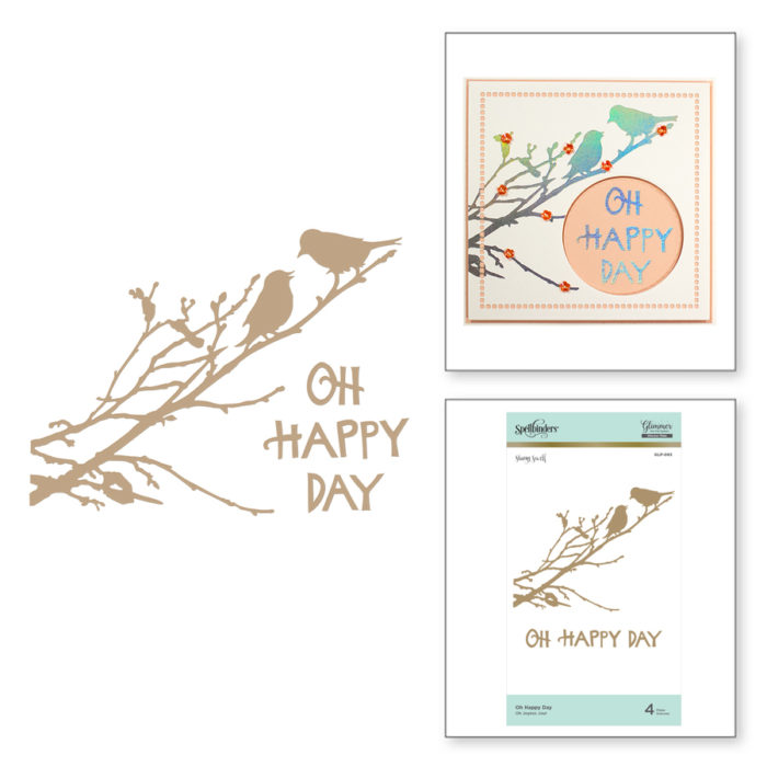 Gravador Spellbinders Oh Happy Day