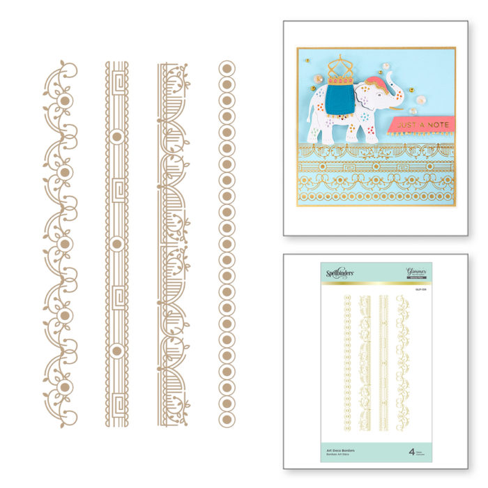 Gravador Spellbinders  Art Deco Borders