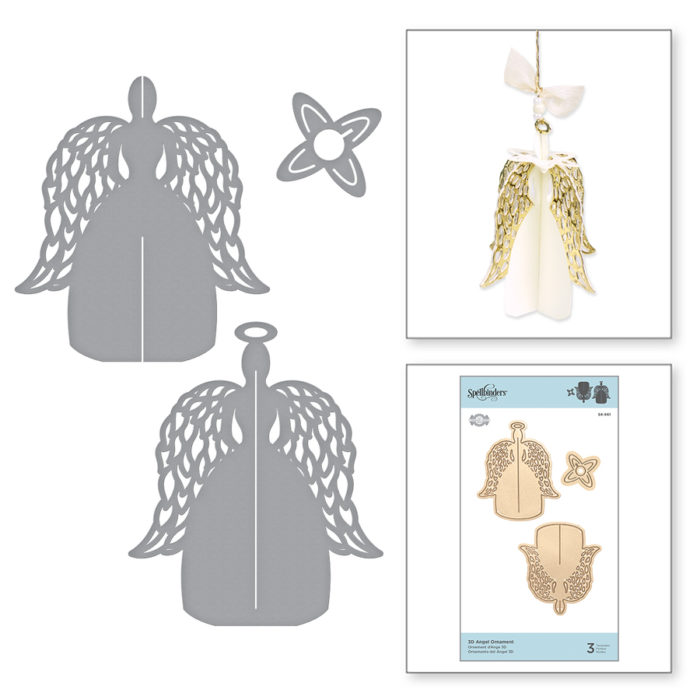 Cortante Spellbinders Angel Ornament