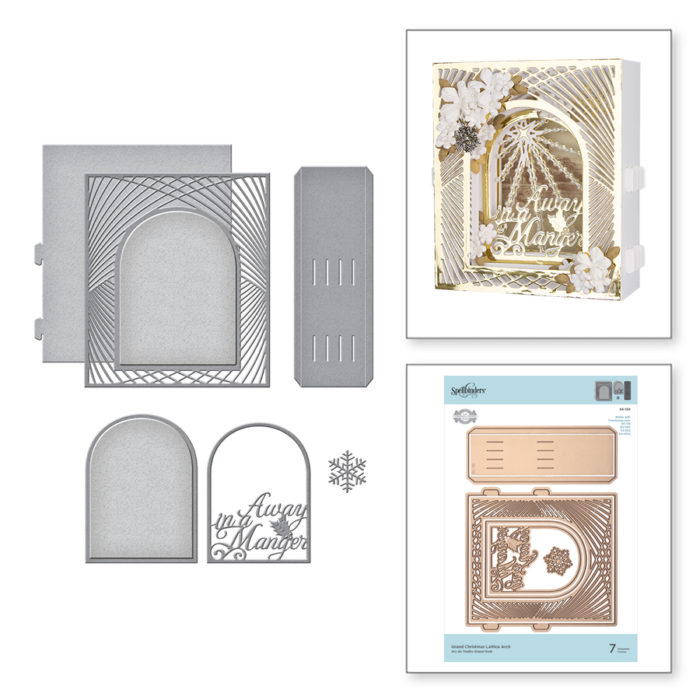 Cortante Spellbinders Christmas Lattice Arch