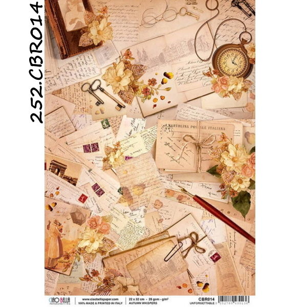 Papel Arroz Unforgettable A-4