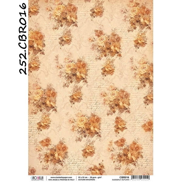 Papel Arroz Sunddenly Autumn A-4