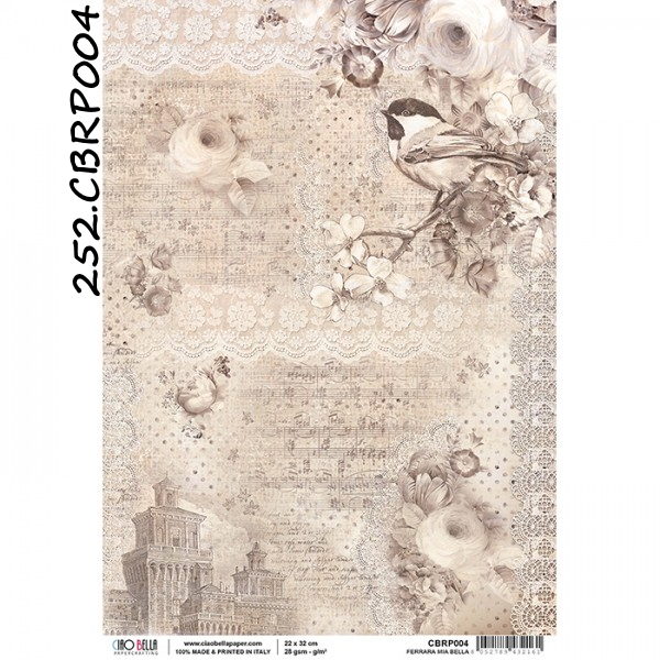 Papel Arroz Ferrara Mia Bella A-4