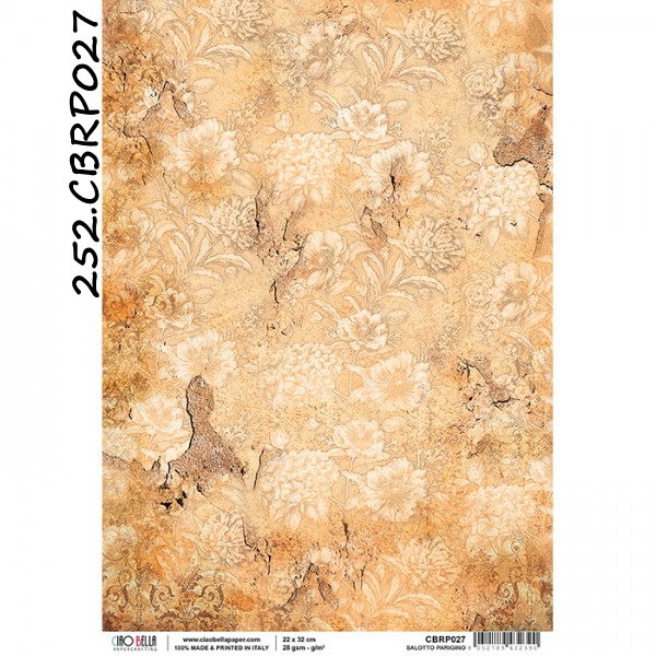 Papel Arroz Salotto Parigino A-4