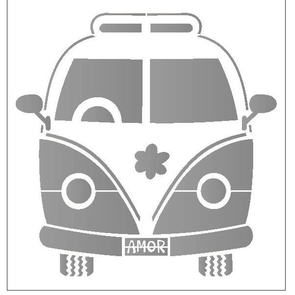 Stencil Opa 15x20  Kombi