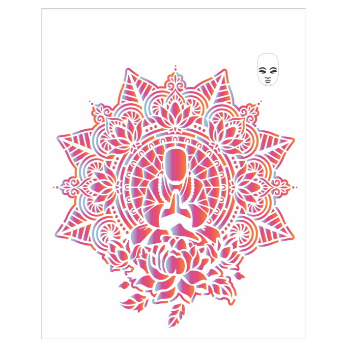 Stencil Opa 20X25 Buda