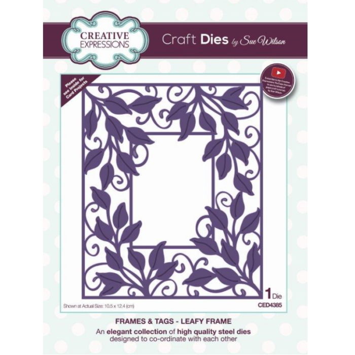 Cortante Dashing Leafy Frame 105x124mm