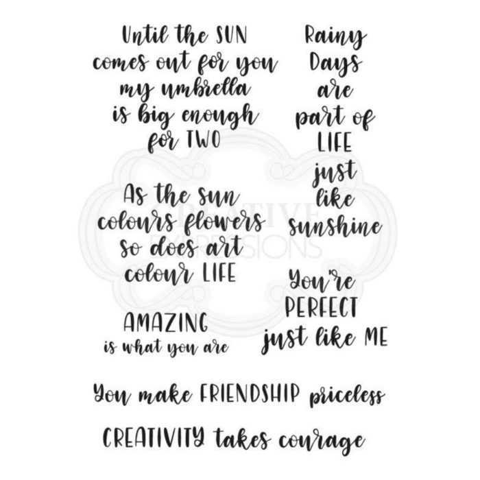 Carimbo Woodware You`re Perfect