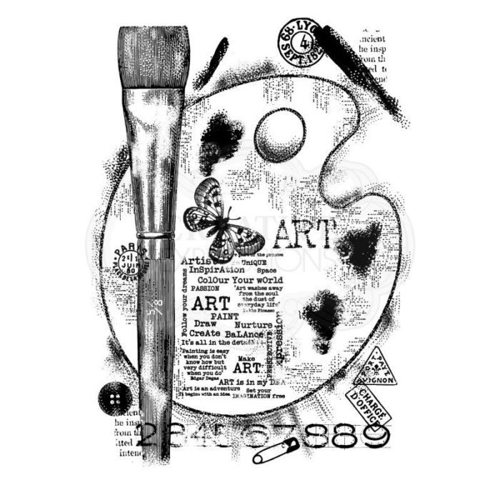 Carimbo Woodware  Palete