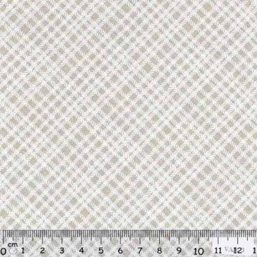 Tecido Algodão Tartan Bege 1,60Mts.