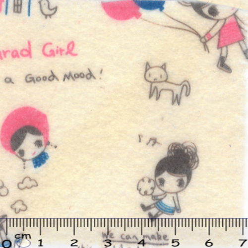 Feltro Rolo Meninas 180gr. 0.45x5Mts.