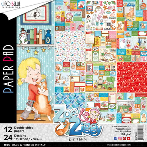 Zoe & Ziggy 305x305mm 12fls.