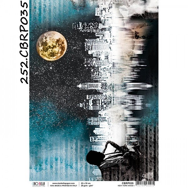 Papel Arroz New York Mood A-4