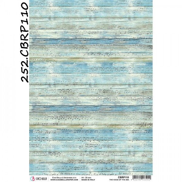 Papel Arroz Voice of The Sea A-4