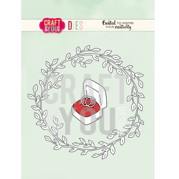 Cortante Wedding Wreath ~102x98mm