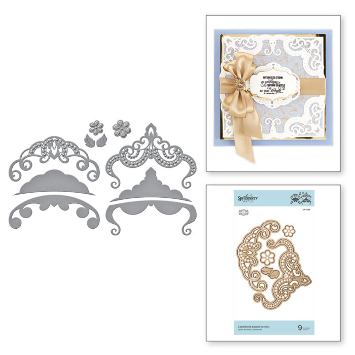 Cortante Spellbinders Candlewich Edged Corners ~110x80mm