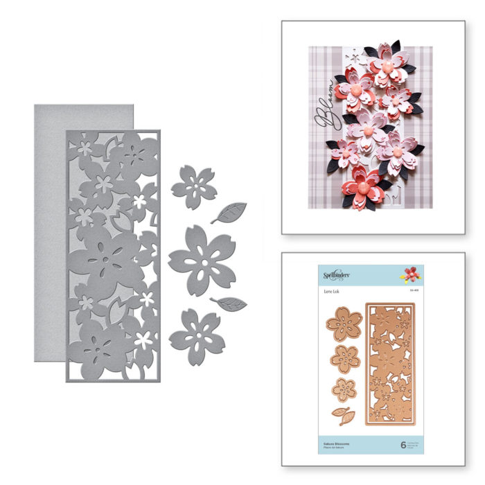 Cortante Spellbinders Sakura Blossoms ~140x55mm