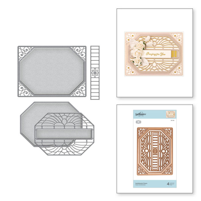 Cortante Spellbinders Sentimental Finery ~135x100mm