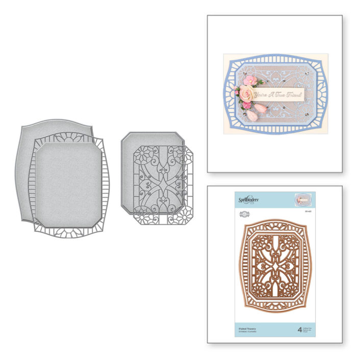 Cortante Spellbinders Fluted Tracery ~110x140mm