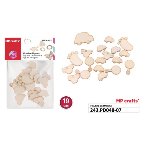 Figuras de Madeira (19un.)