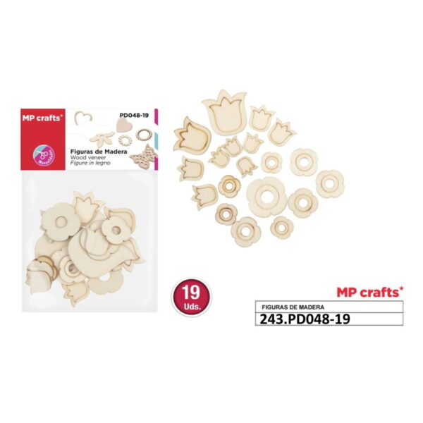 Figuras de Madeira (19un.)
