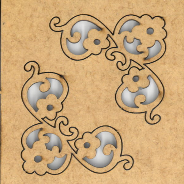 Aplicação MDF 75x80x3mm