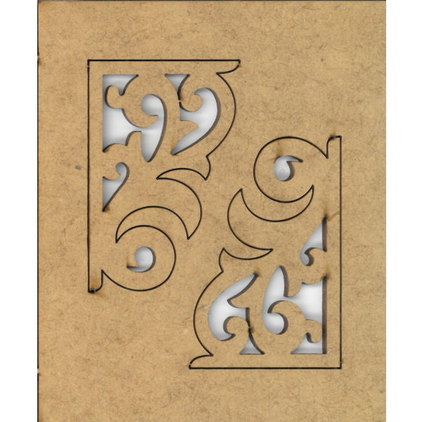 Aplicação MDF 110x90x3mm