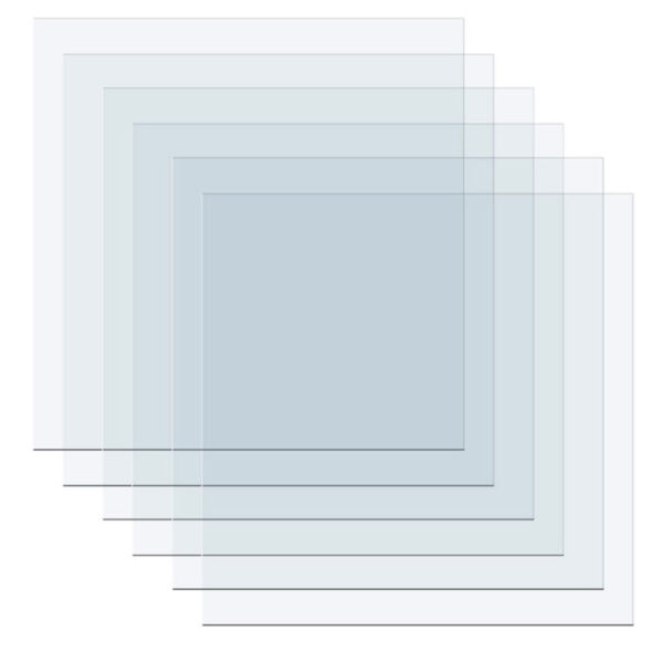 Folhas p/ Moldpress 170x170mm  40 un.
