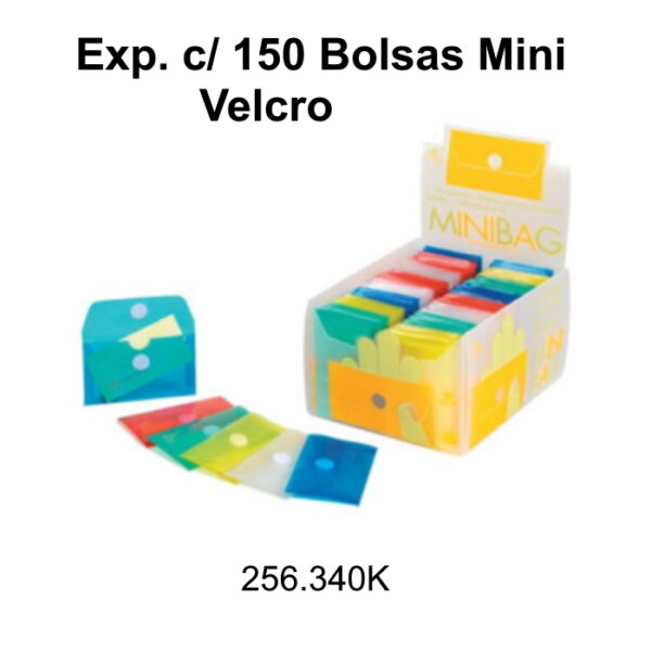 Bolsas Mini Velcro Carchivo Exp.150un.