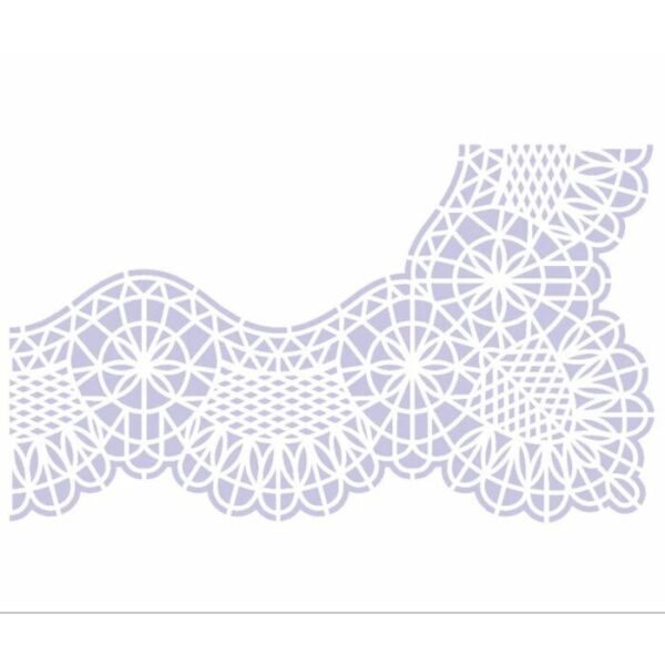 Stencil Opa 15x20  Renda II