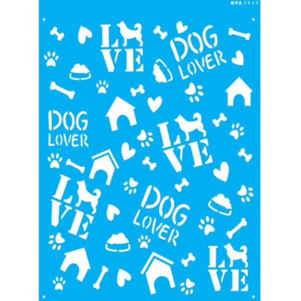 Stencil Opa 20X25 Pet II