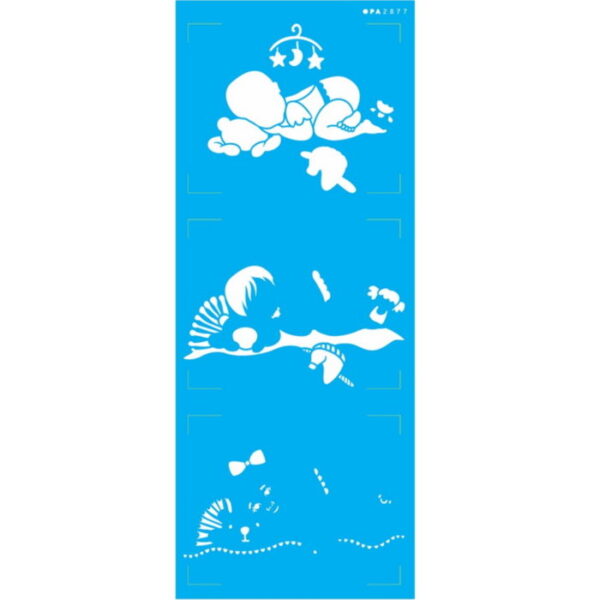 Stencil Opa 17x42 Bébé Deitada